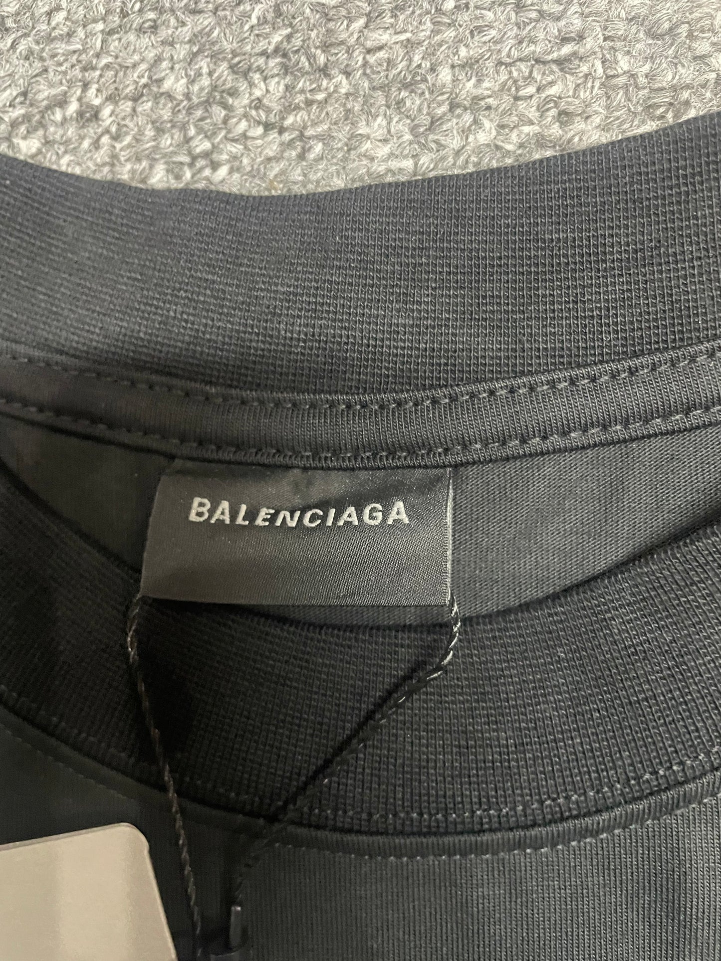 Balenciaga Logo Medium Fit T-Shirt