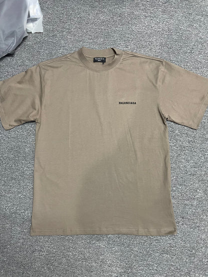 Balenciaga Faded Tone-on-Tone Logo T-Shirt