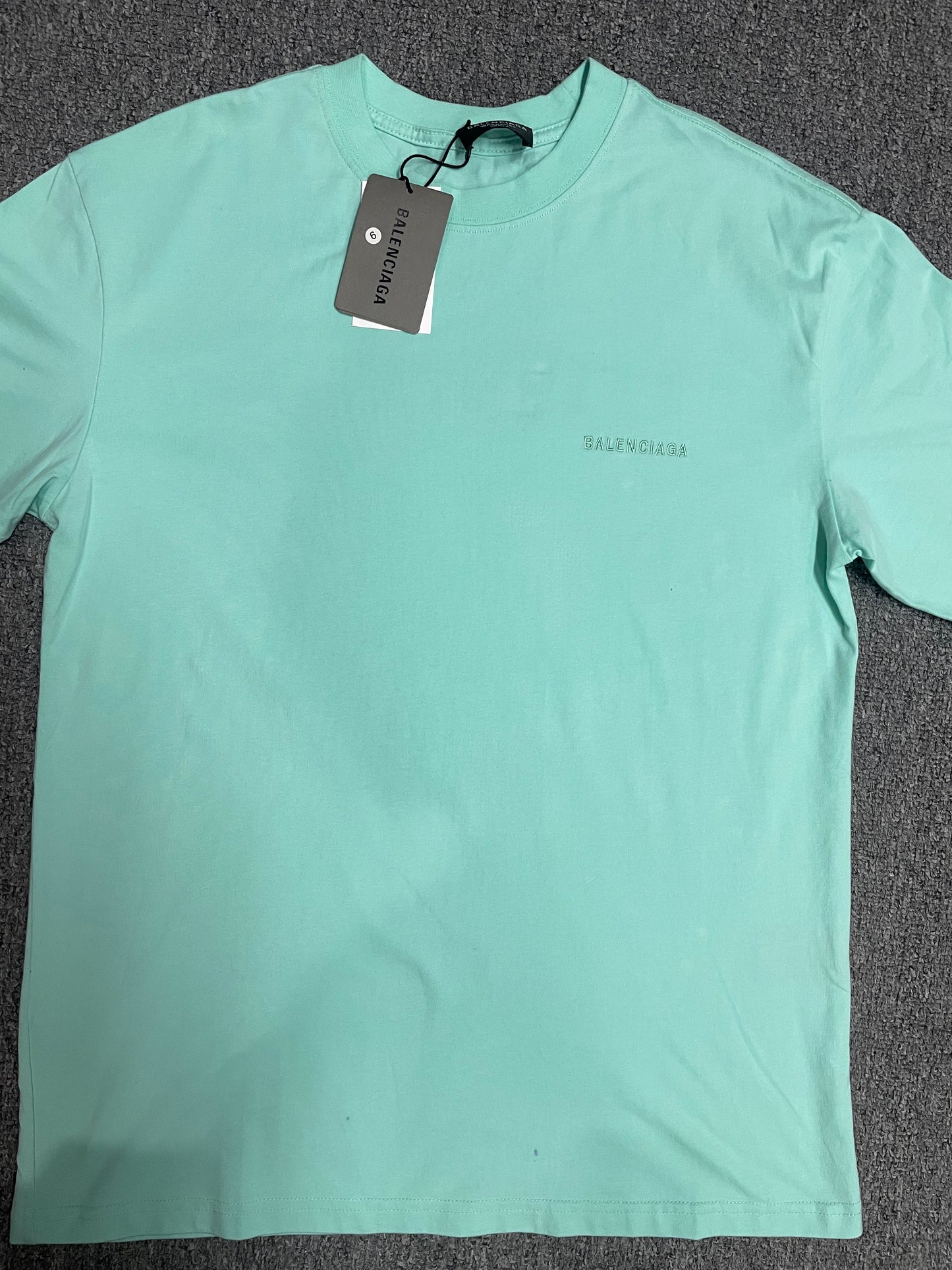 Balenciaga Faded Tone-on-Tone Logo T-Shirt