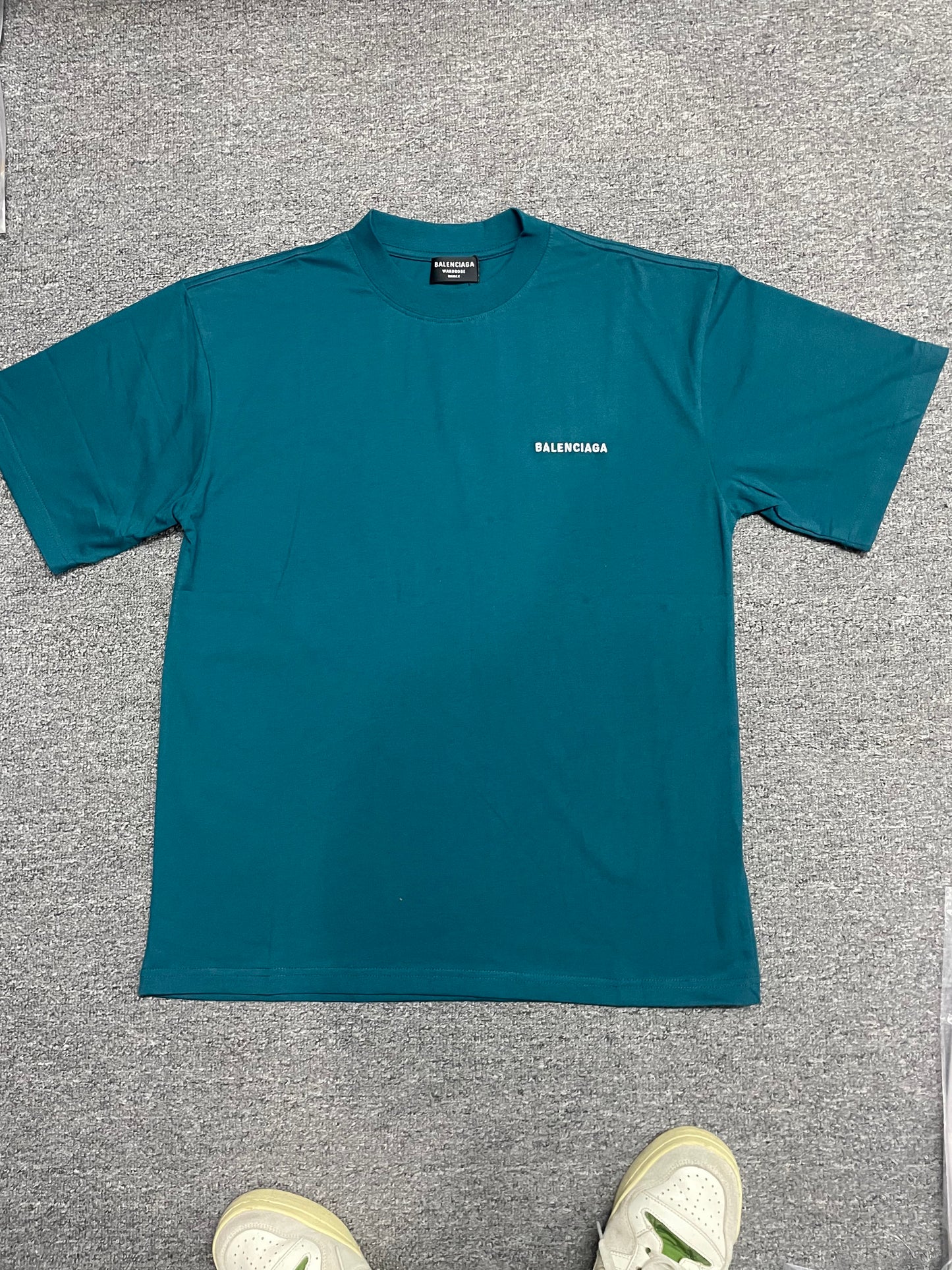 Balenciaga Faded Tone-on-Tone Logo T-Shirt