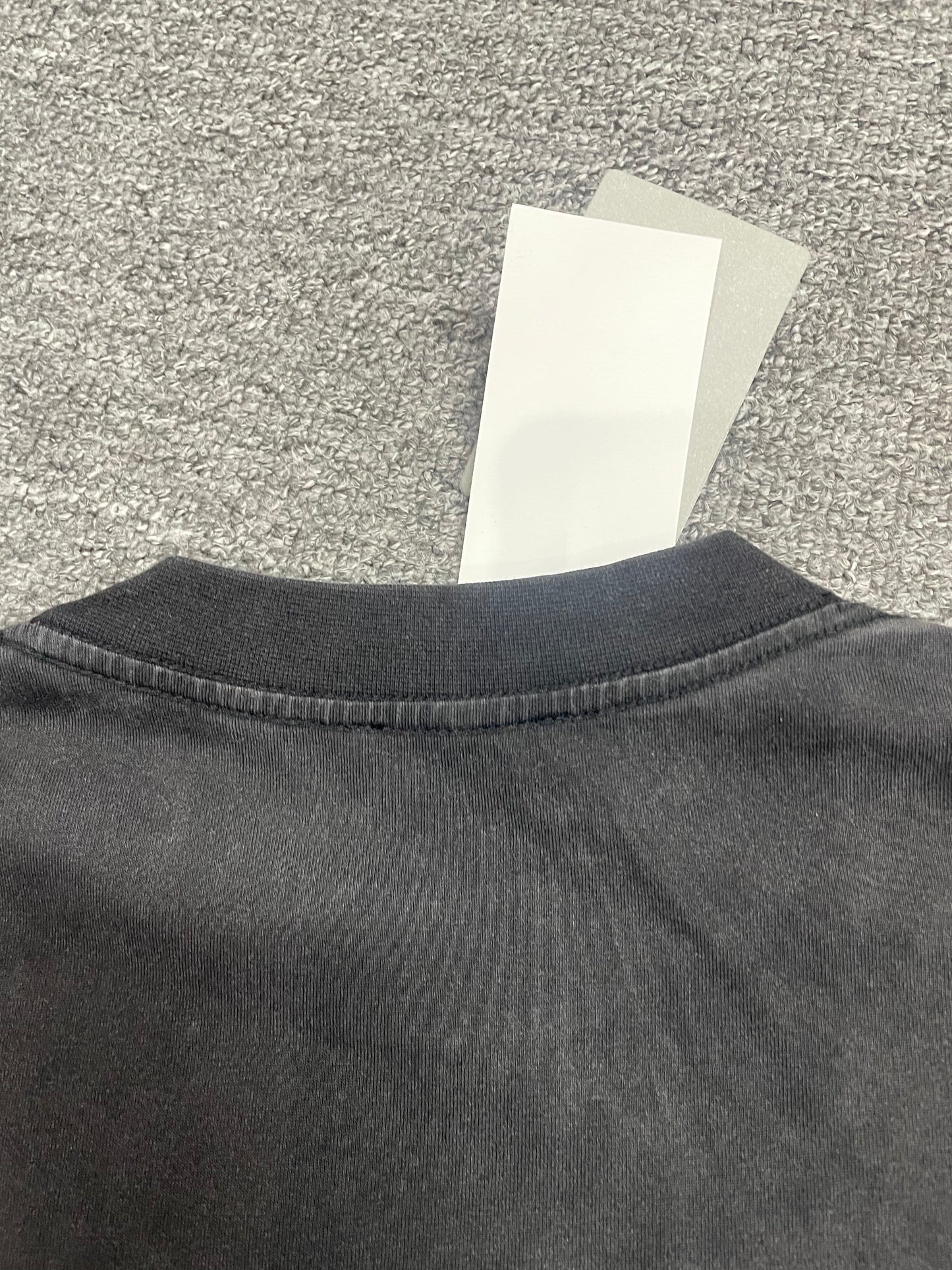 Balenciaga Faded Tone-on-Tone Logo T-Shirt