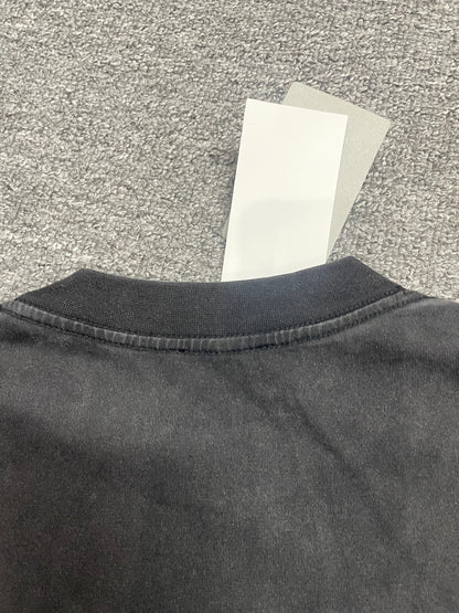 Balenciaga Faded Tone-on-Tone Logo T-Shirt
