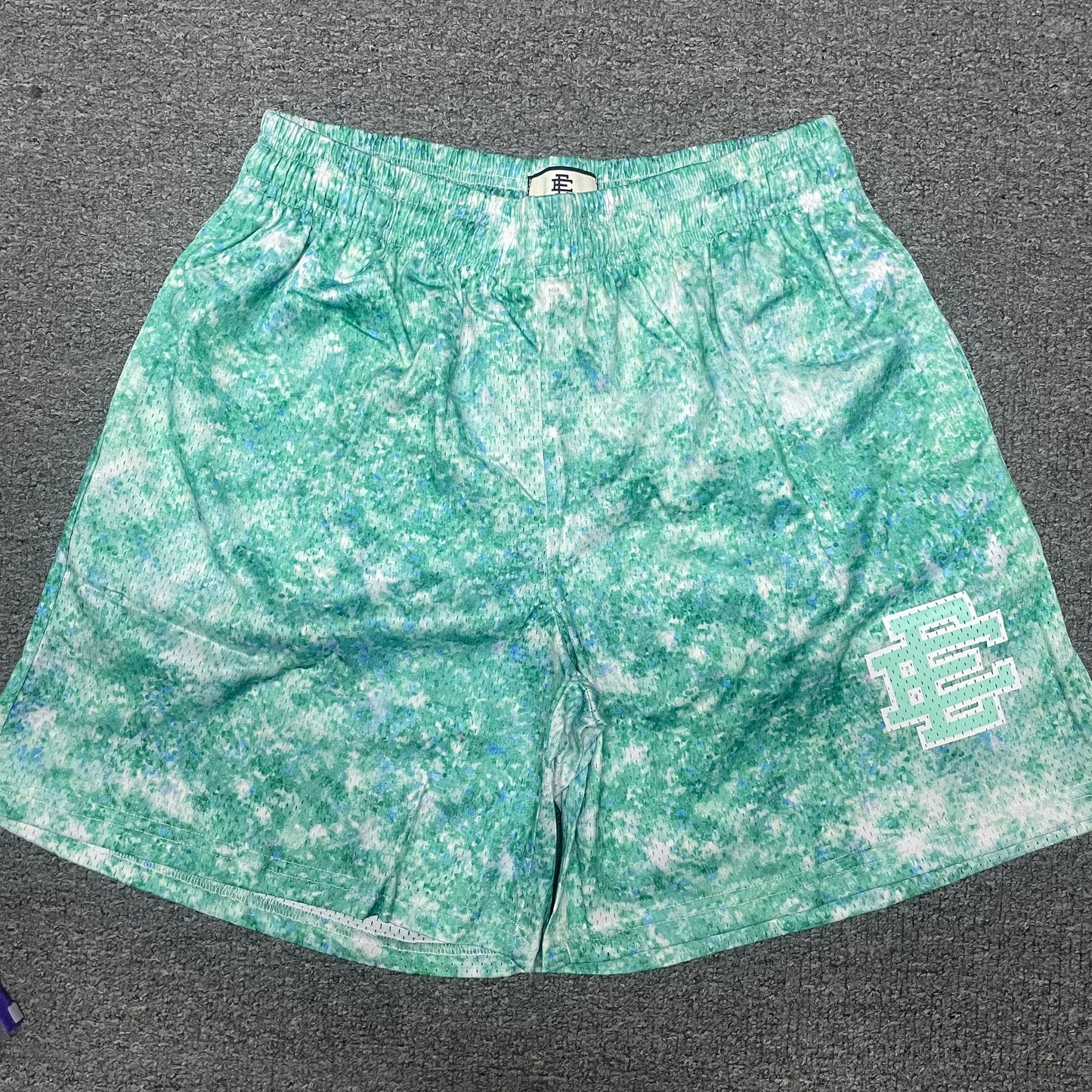 Eric Emanuel EE Basic Short Green Tie Dye