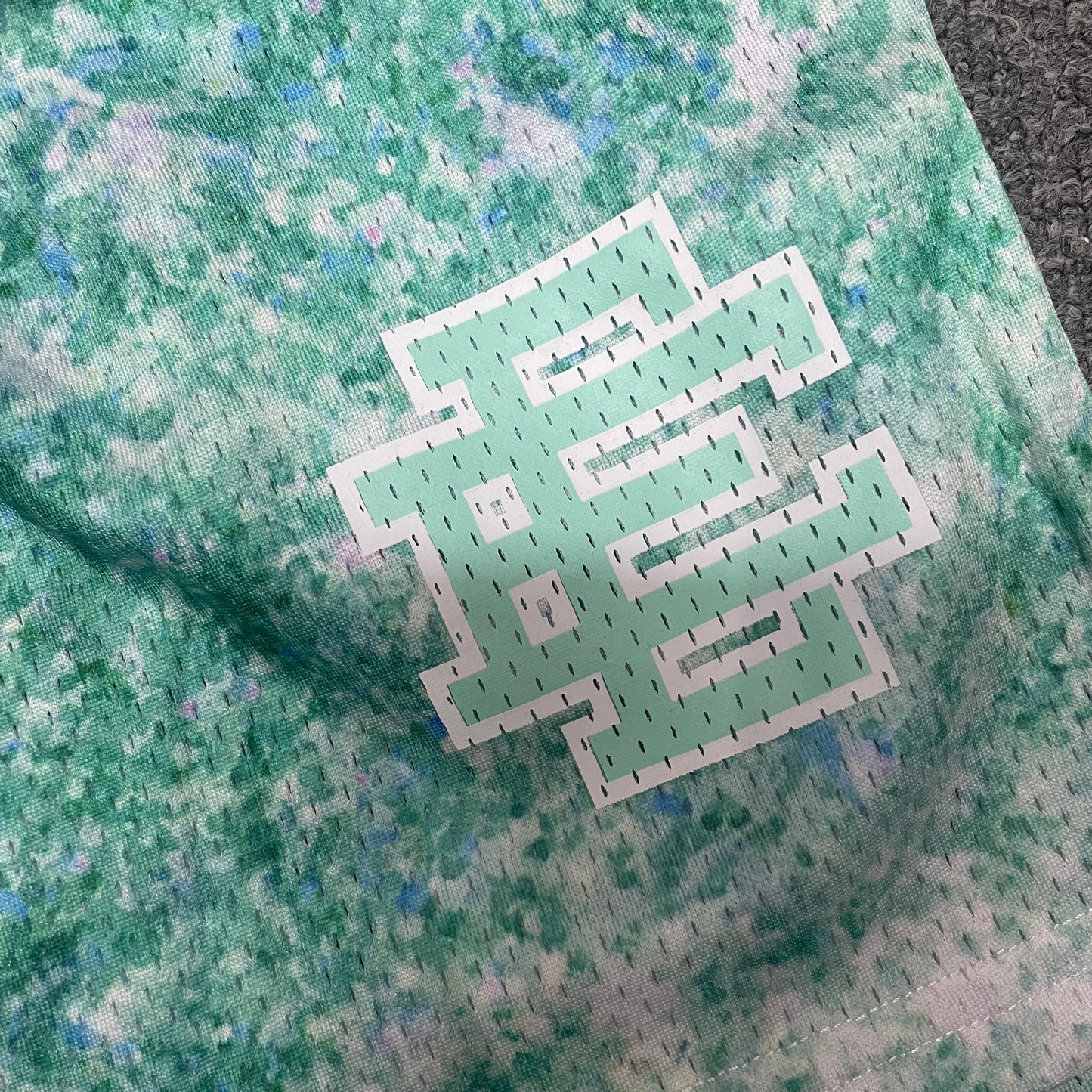 Eric Emanuel EE Basic Short Green Tie Dye