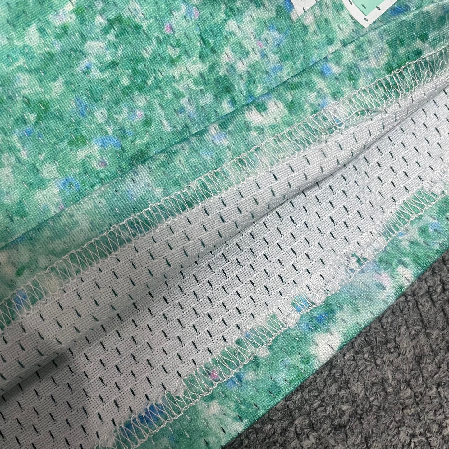 Eric Emanuel EE Basic Short Green Tie Dye