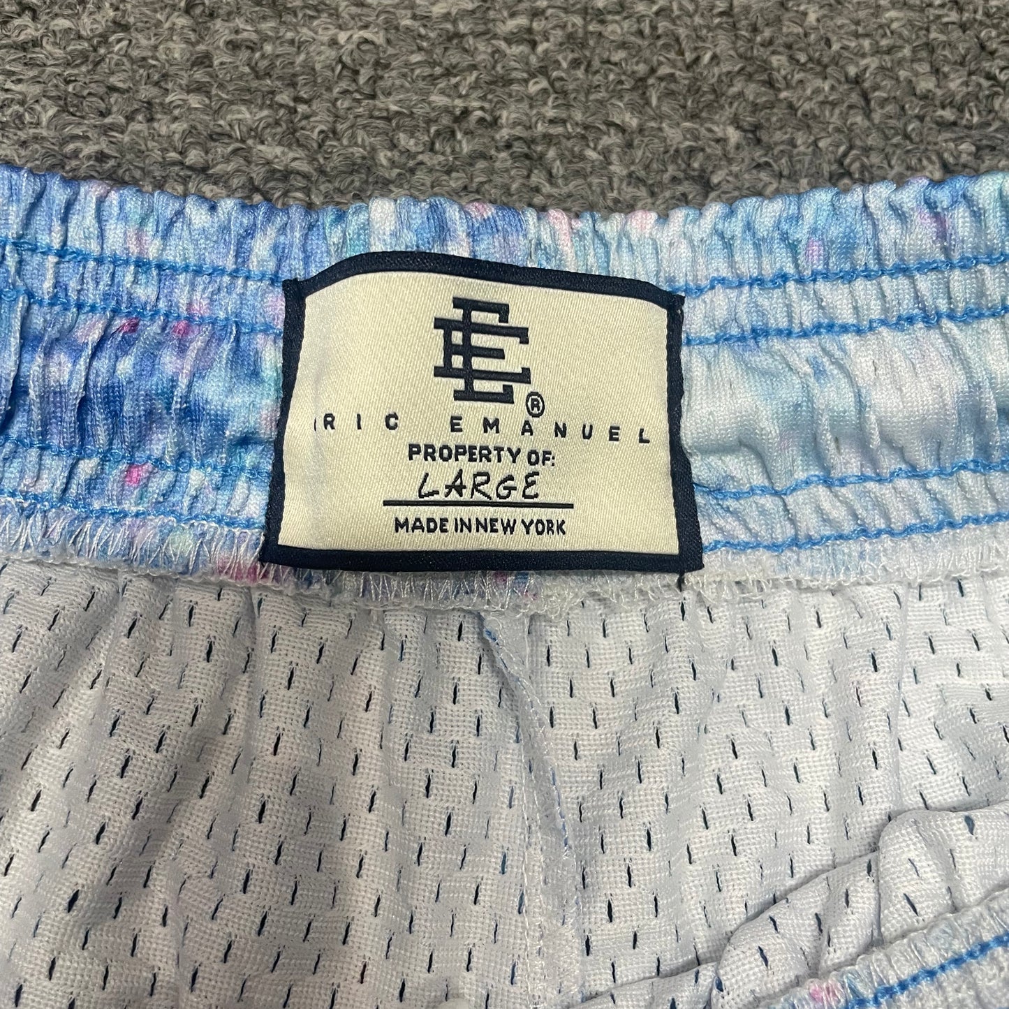 Eric Emanuel EE Basic Short Deep Sea Blue Tie Dye