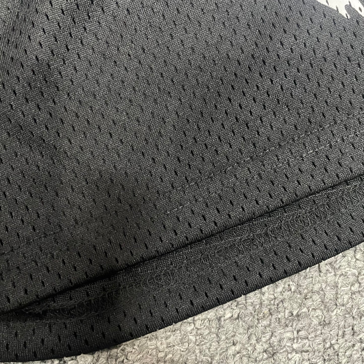 Eric Emanuel x Warren Lotas Grim Reaper Shorts Black White