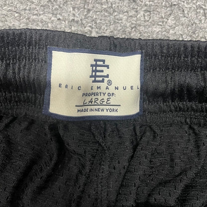 Eric Emanuel x Warren Lotas Grim Reaper Shorts Black White