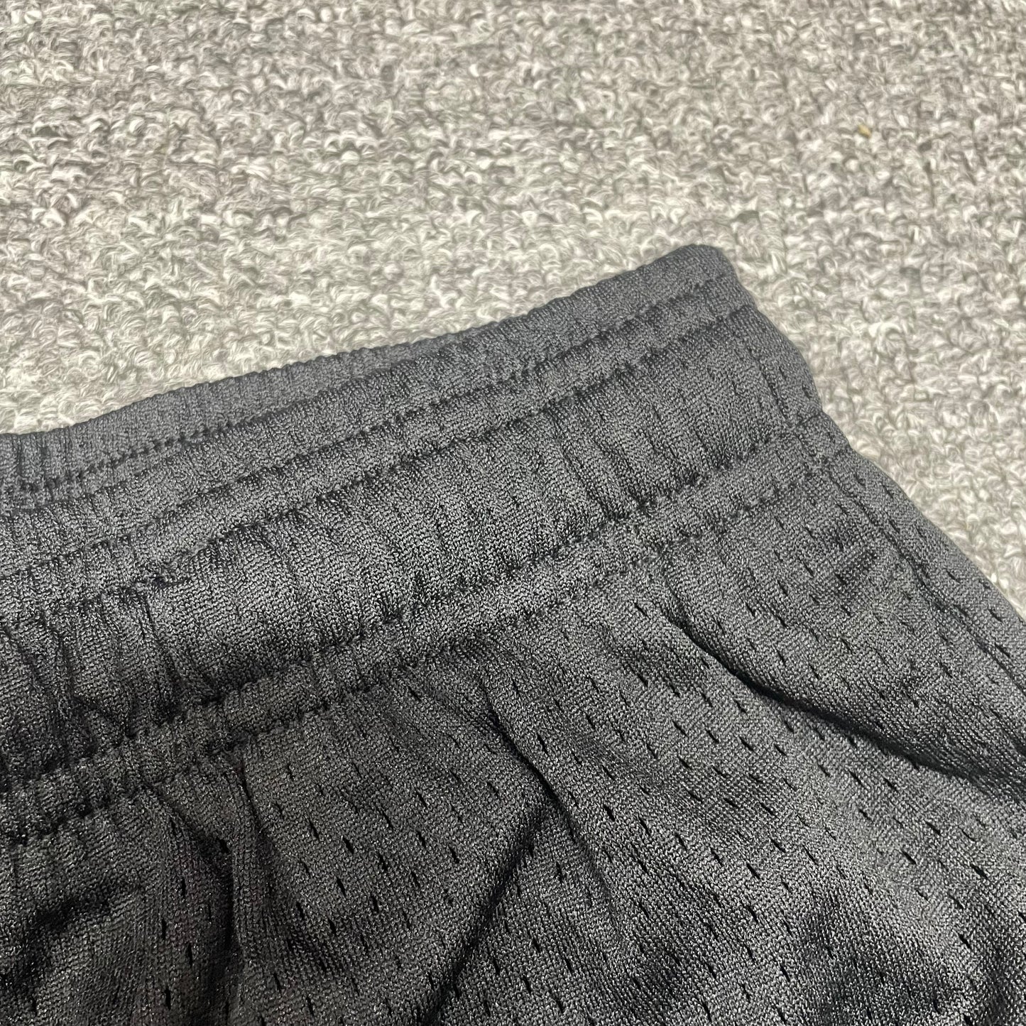 Eric Emanuel x Warren Lotas Grim Reaper Shorts Black White