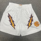Eric Emanuel EE Basic Lightning Bolt Short White Yellow Orange