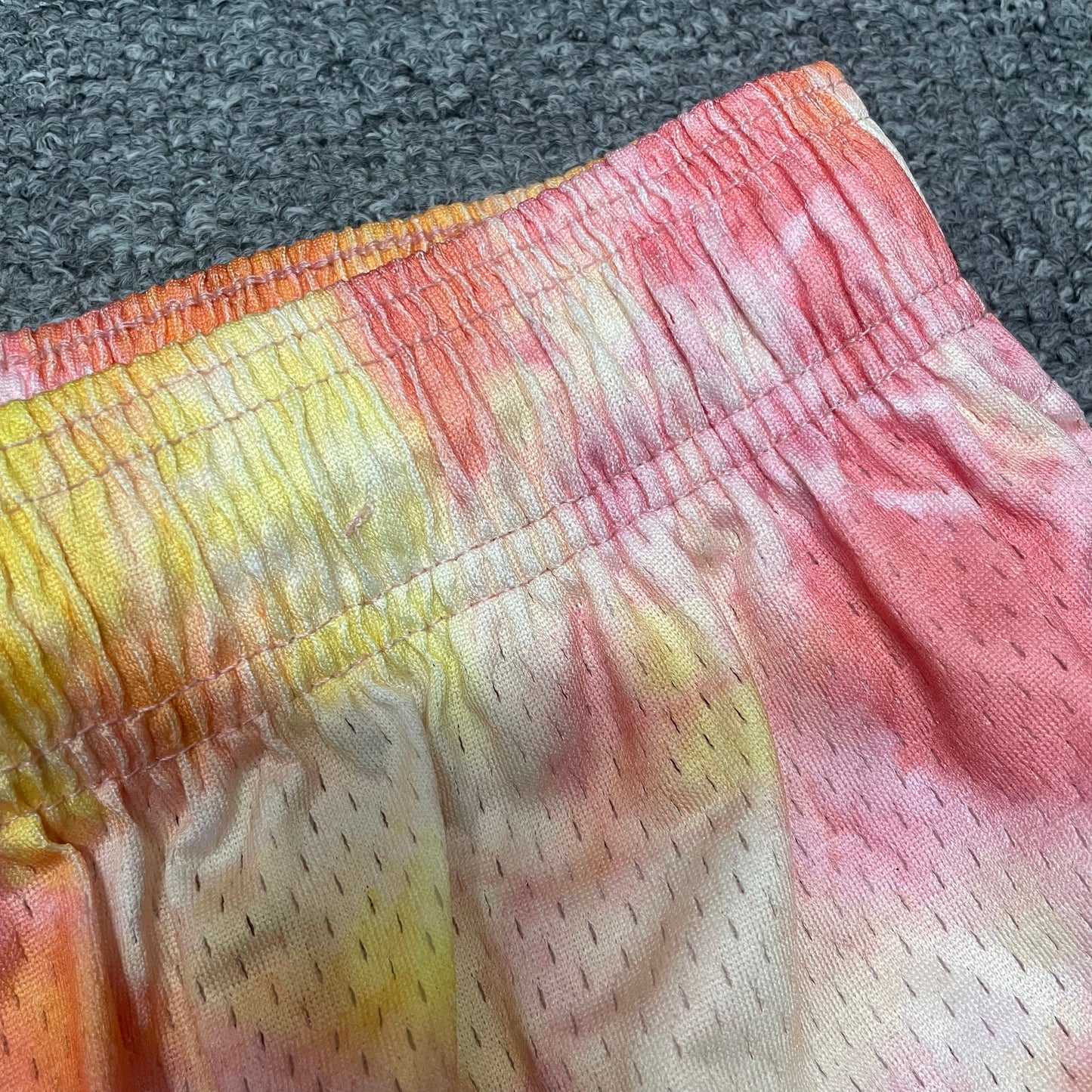 Eric Emanuel EE Basic Short Pink Yellow Tie Dye