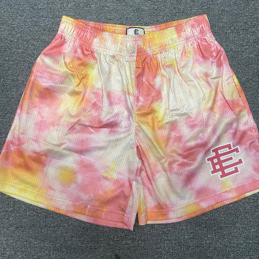 Eric Emanuel EE Basic Short Pink Yellow Tie Dye