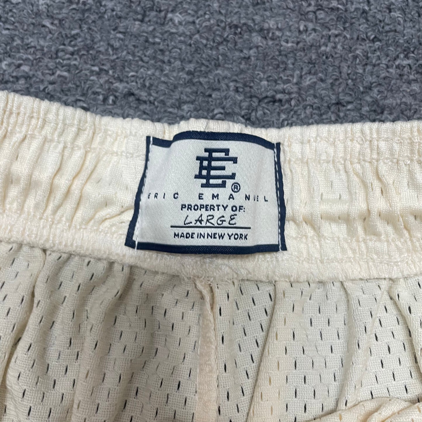 Eric Emanuel EE Basic Short White Black Gold