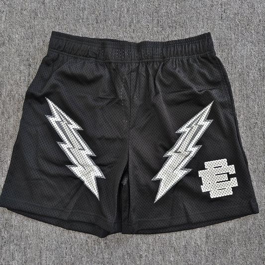 Eric Emanuel EE Basic Lightning Bolt Cyber Monday Short Black White