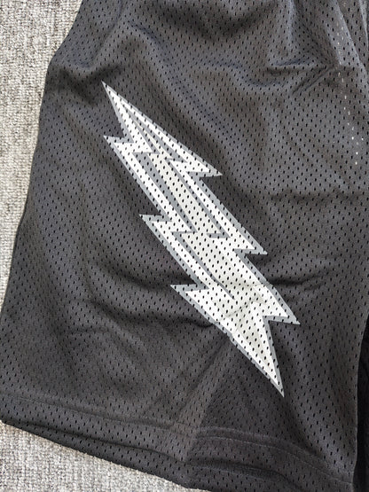 Eric Emanuel EE Basic Lightning Bolt Cyber Monday Short Black White