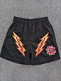Eric Emanuel EE Basic Lightning Bolt Short Black Yellow Red
