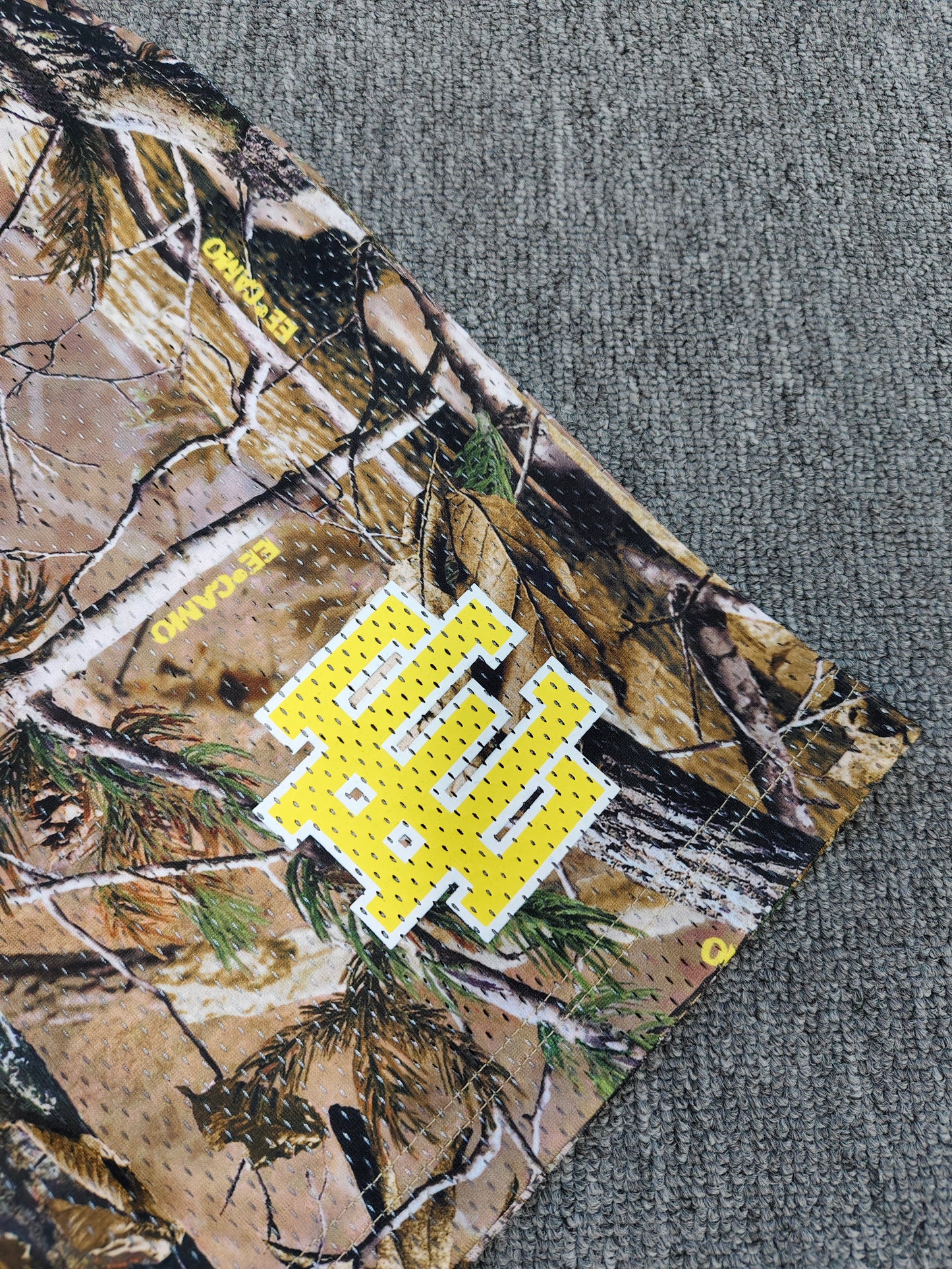 Eric Emanuel EE Basic Tree Camo Short Yellow EE