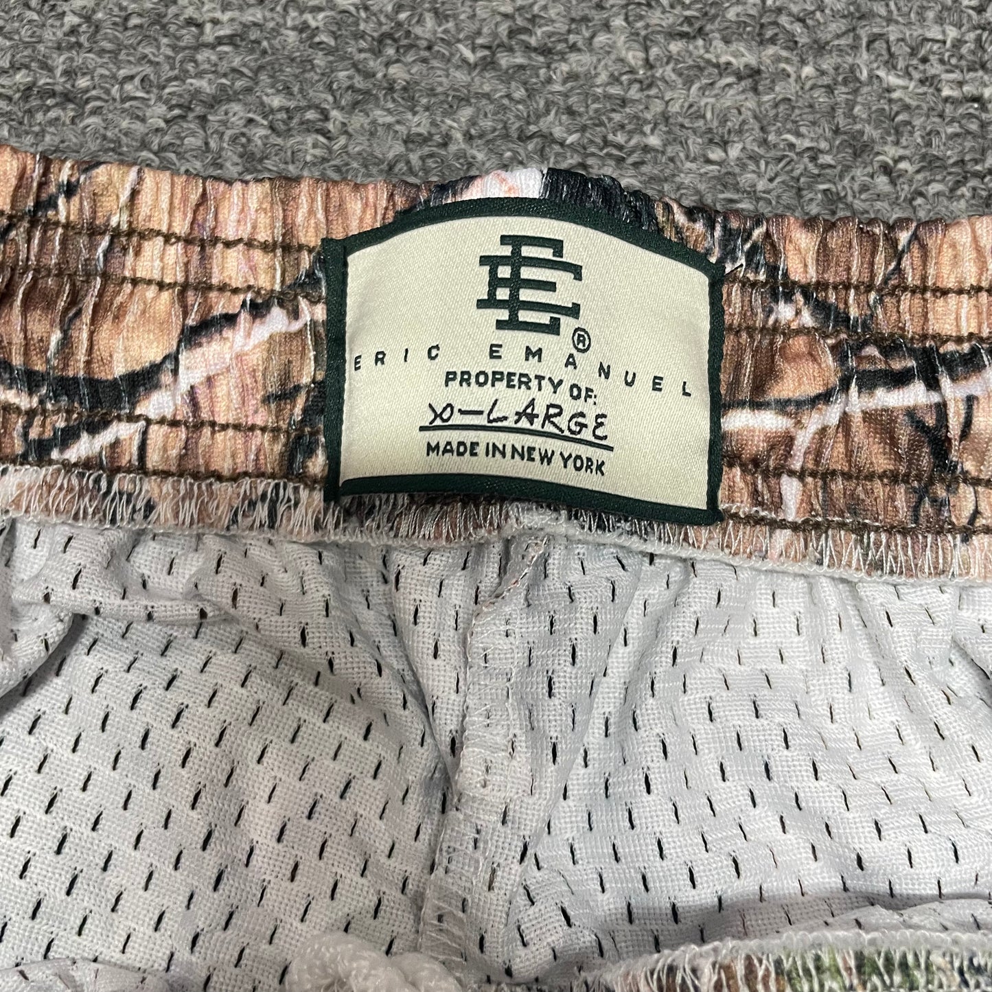 Eric Emanuel EE Basic Tree Camo Short Orange EE