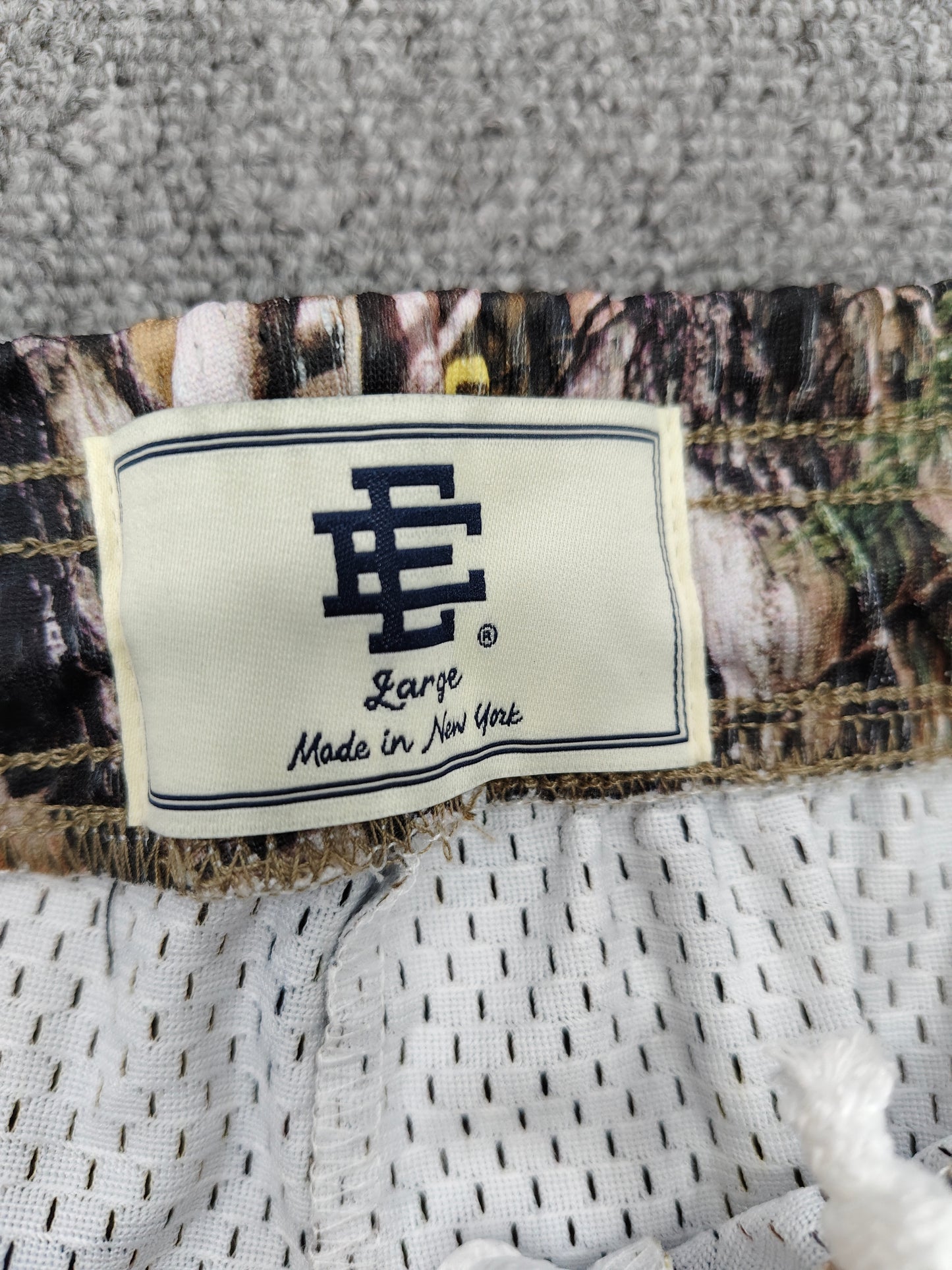 Eric Emanuel EE Basic Short - Realtree Camo/Yellow