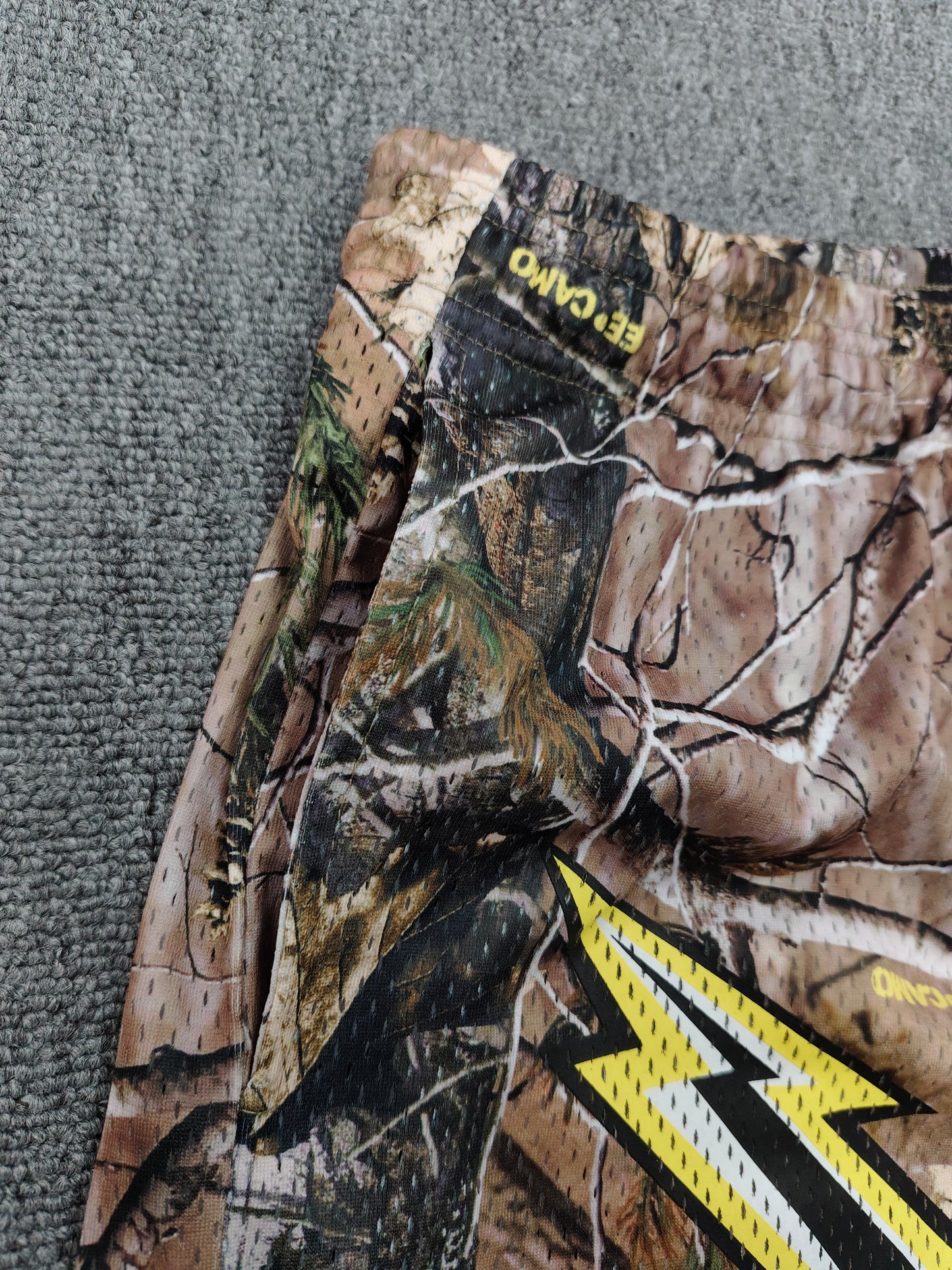 Eric Emanuel EE Basic Short - Realtree Camo/Yellow