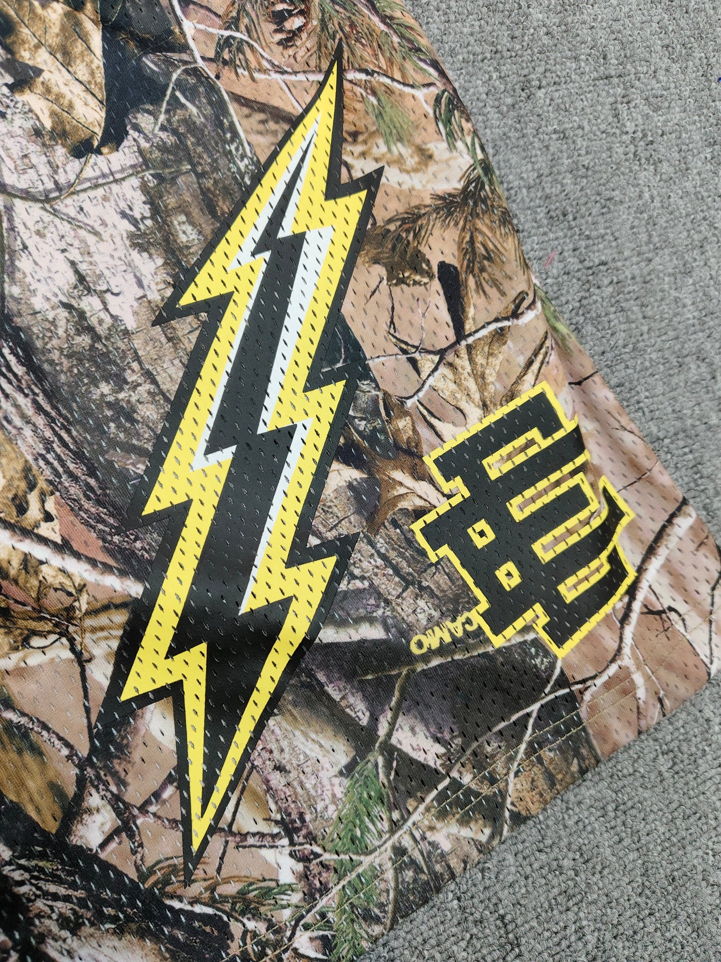Eric Emanuel EE Basic Short - Realtree Camo/Yellow