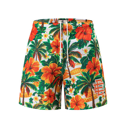 Eric Emanuel EE Basic Short - Tropical Floral Green