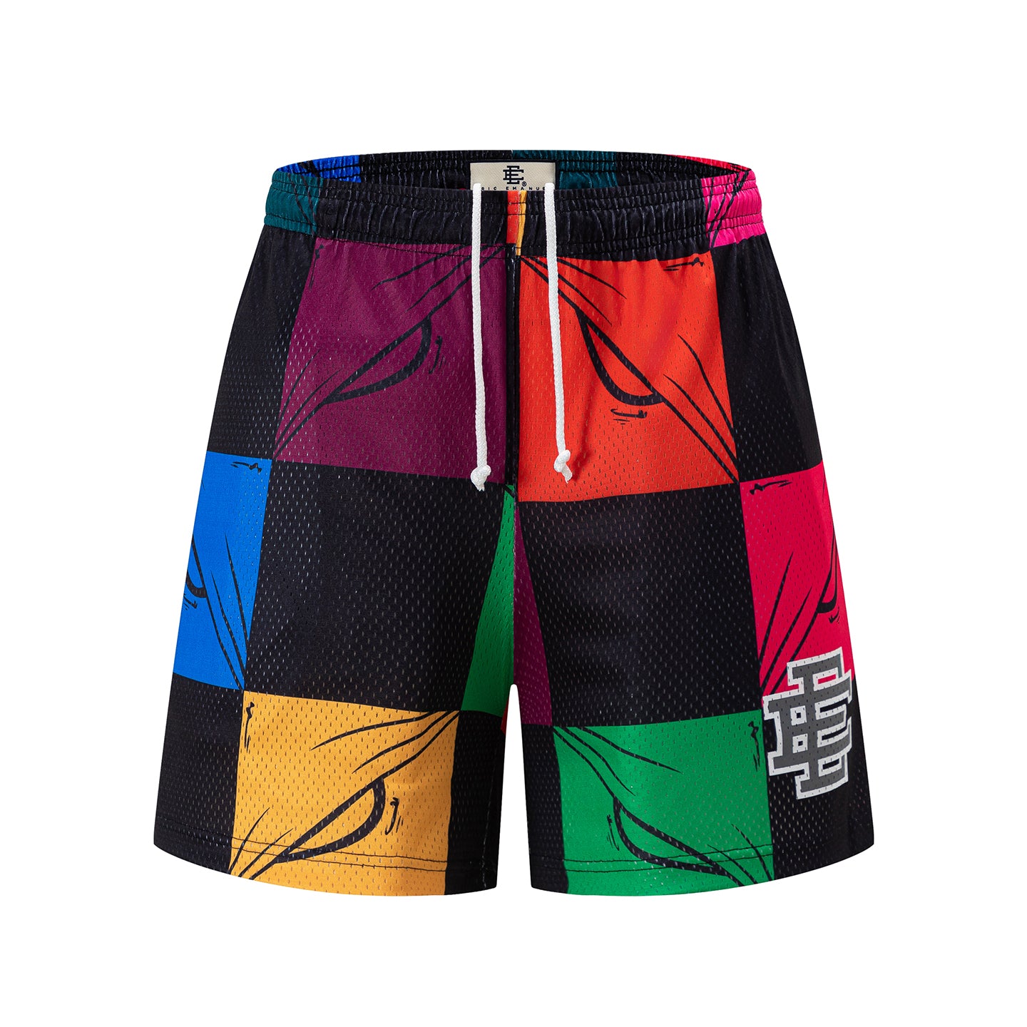 Eric Emanuel EE Basic Short - Multicolor Patchwork