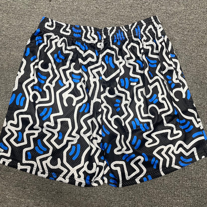 Eric Emanuel EE Abstract Line Print Short