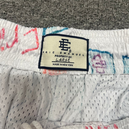 Eric Emanuel EE Pattern Basic Short White Multicolor