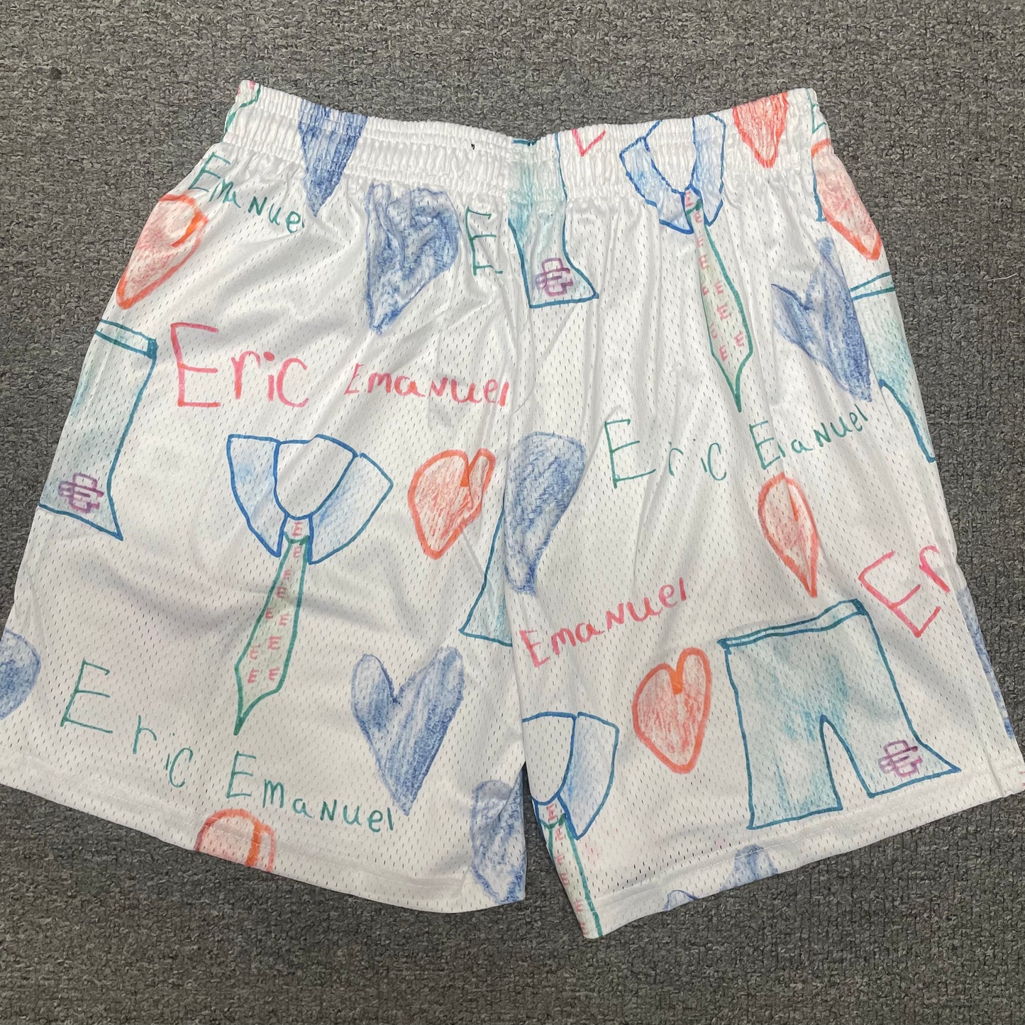 Eric Emanuel EE Pattern Basic Short White Multicolor