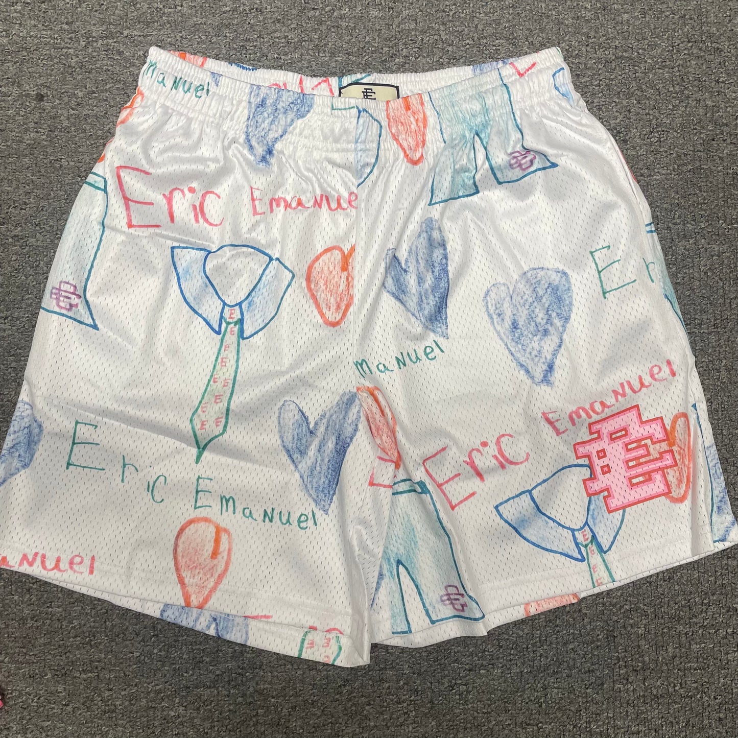 Eric Emanuel EE Pattern Basic Short White Multicolor