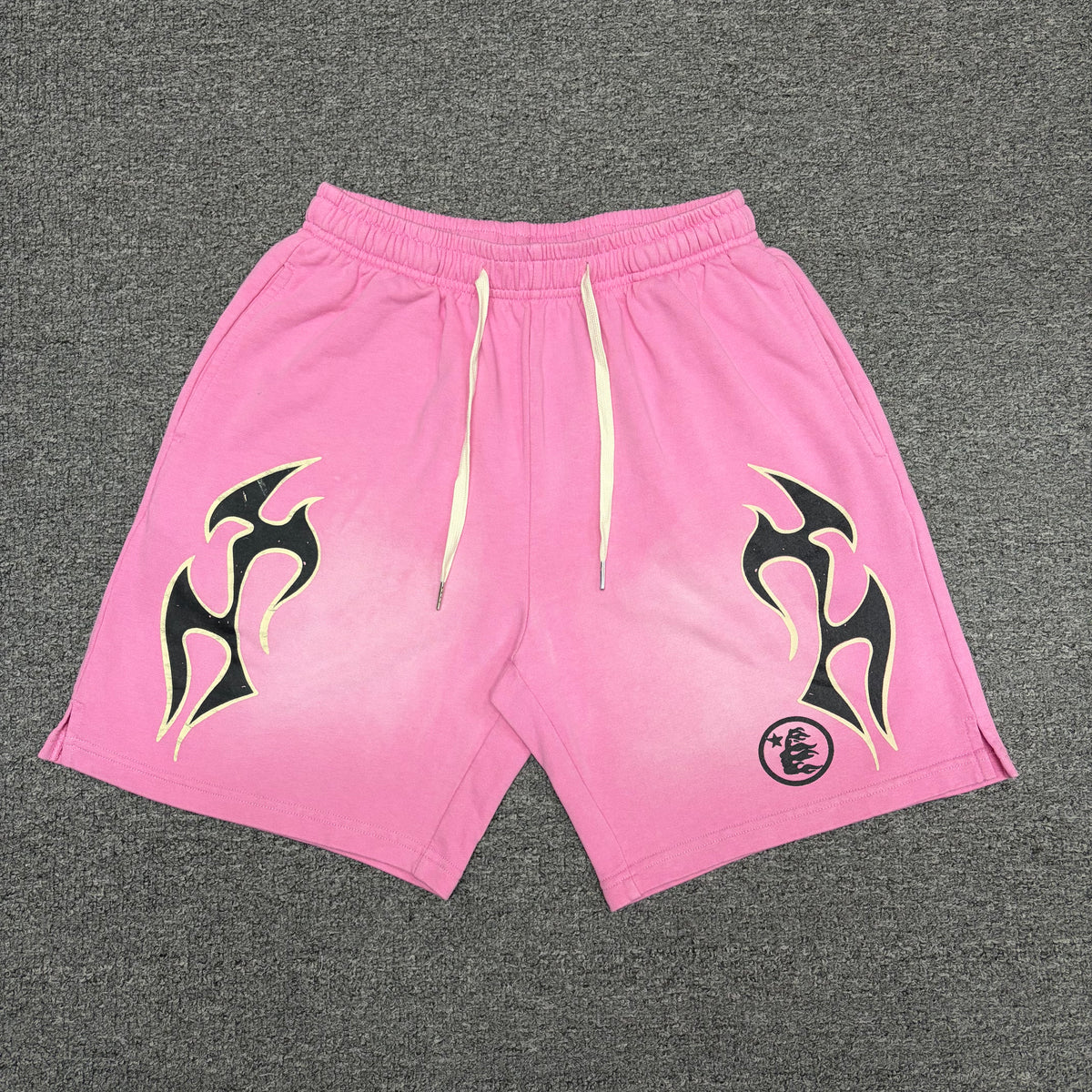 Hellstar Flame Sweat Shorts
