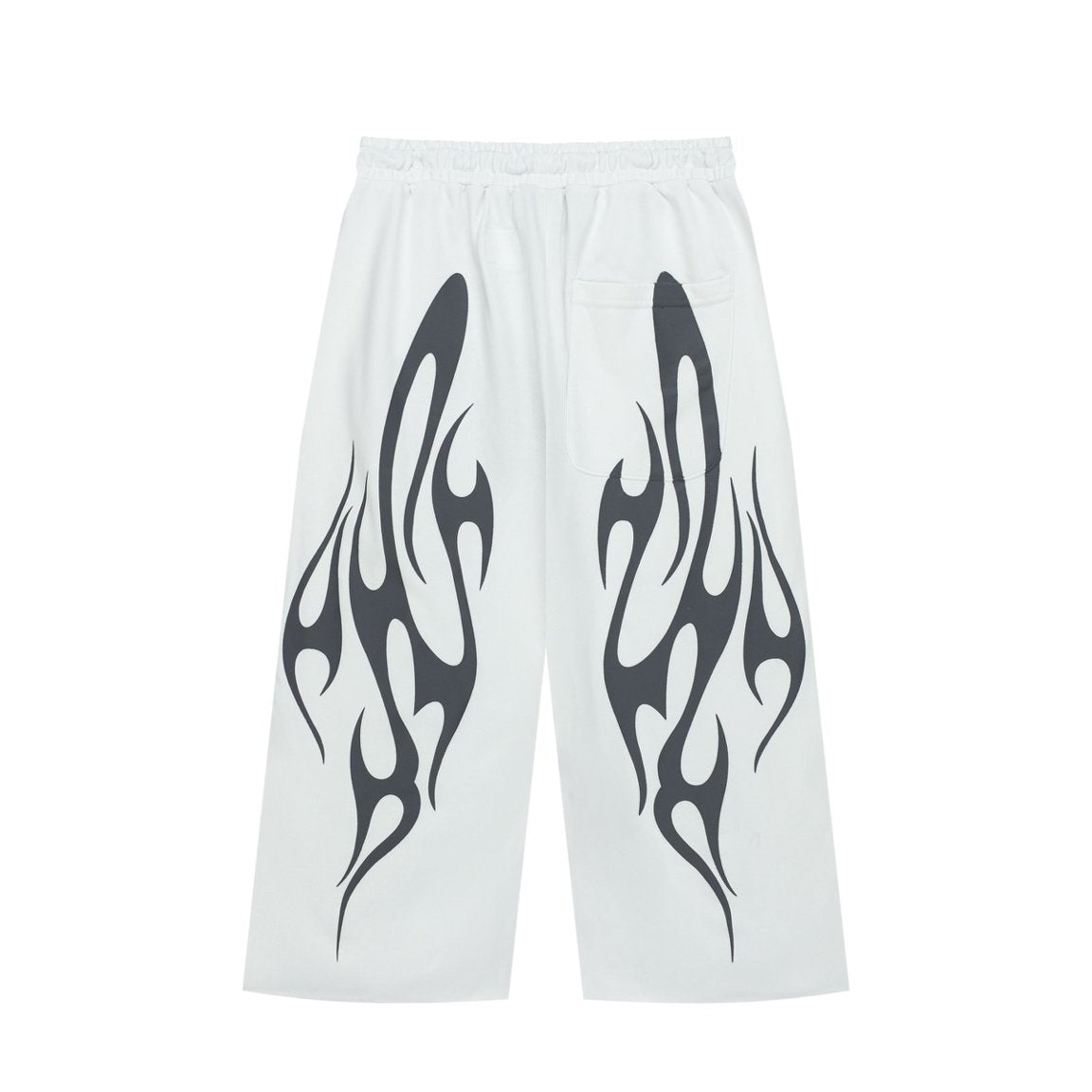 Hellstar Flame Shorts - White