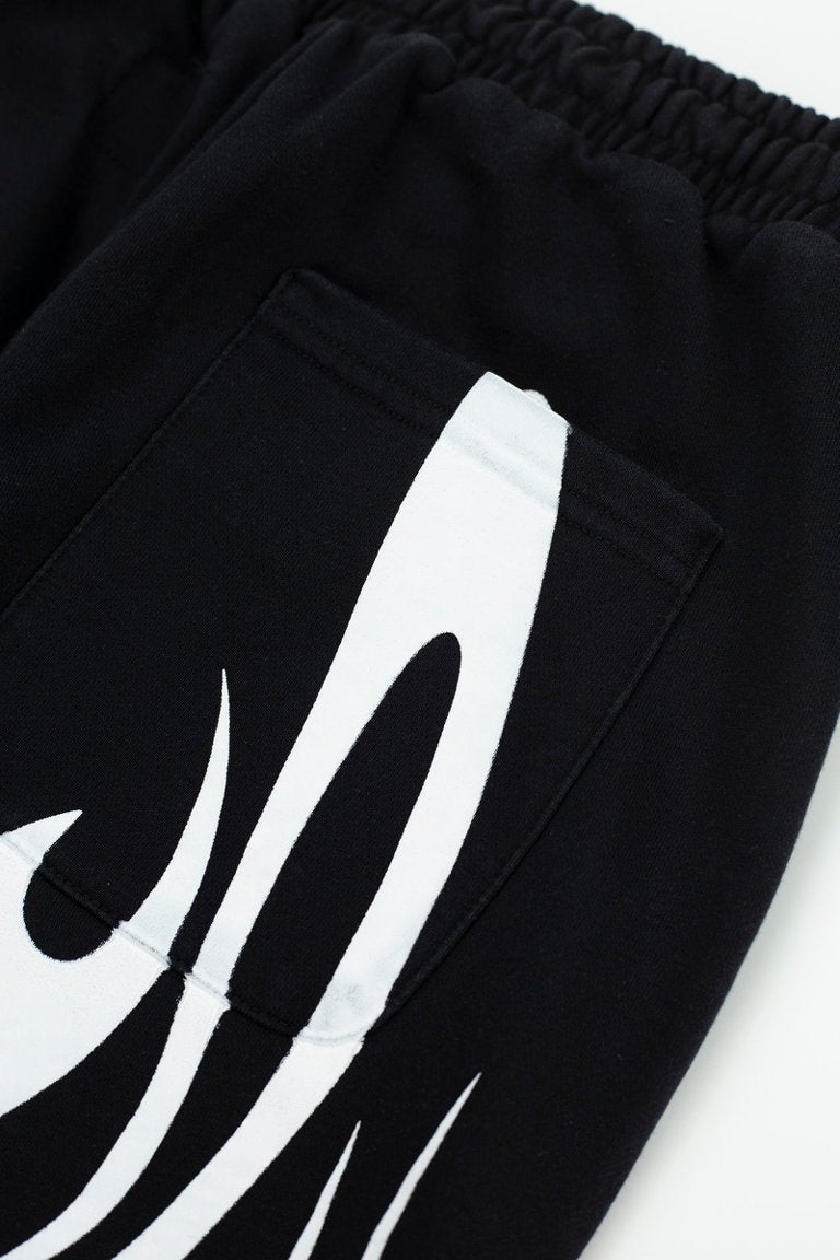 Hellstar Flame Shorts - White