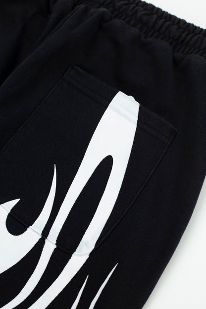 Hellstar Flame Shorts - White