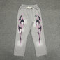Hellstar Grey "Future Flame" Sweatpants