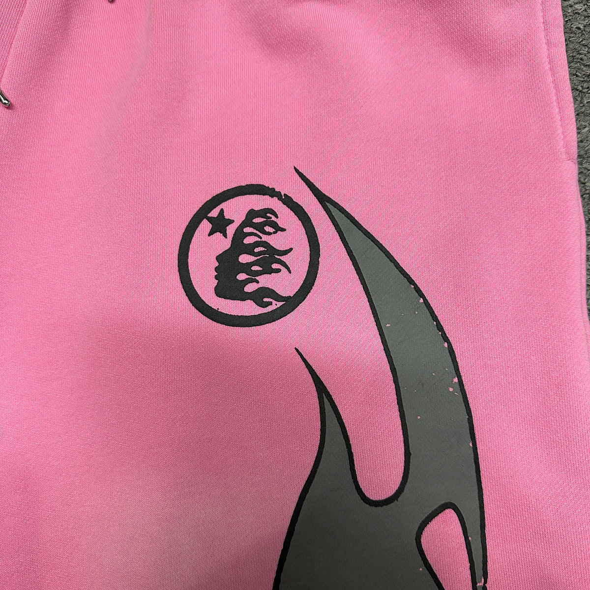 Hellstar Pink "Future Flame" Sweatpants