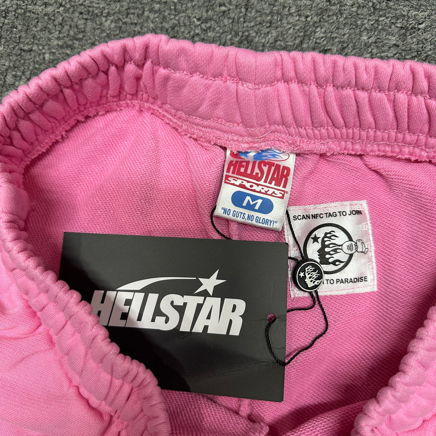 Hellstar Pink "Future Flame" Sweatpants