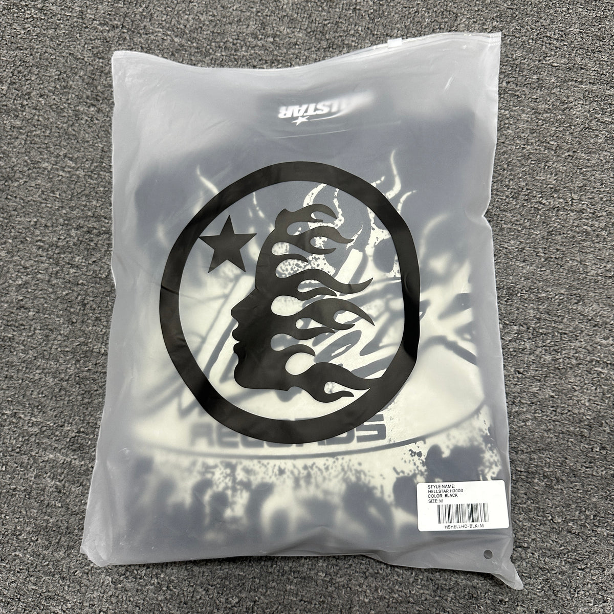 Hellstar Records Flame Graphic Hoodie