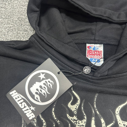 Hellstar Records Flame Graphic Hoodie
