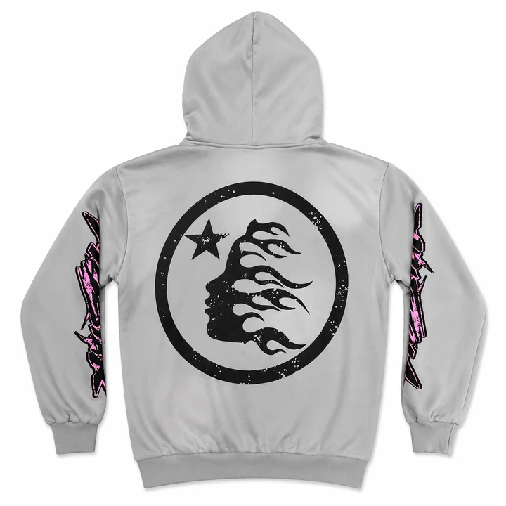 Hellstar Flame Star Graphic Hoodie