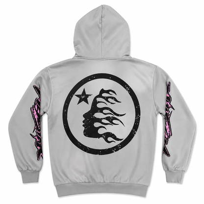 Hellstar Flame Star Graphic Hoodie