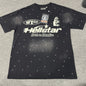 Hellstar Death to Paradise graphic T-shirt in washed black front view