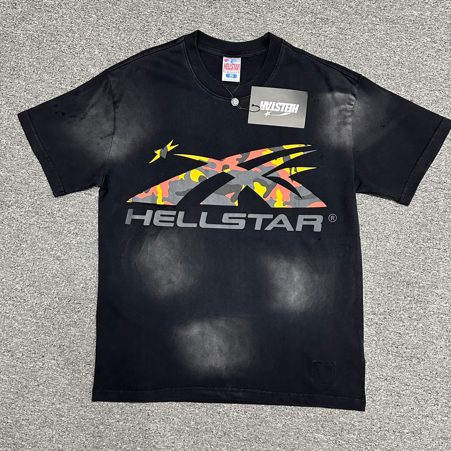 Hellstar Flame Circle T-Shirt