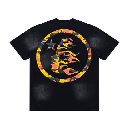 Hellstar Flame Circle T-Shirt