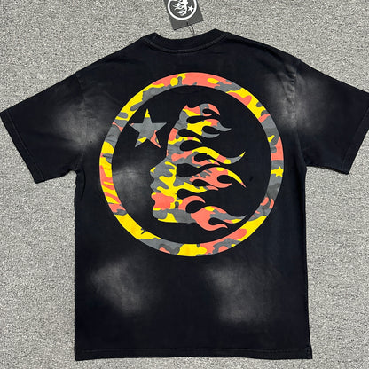 Hellstar Flame Circle T-Shirt