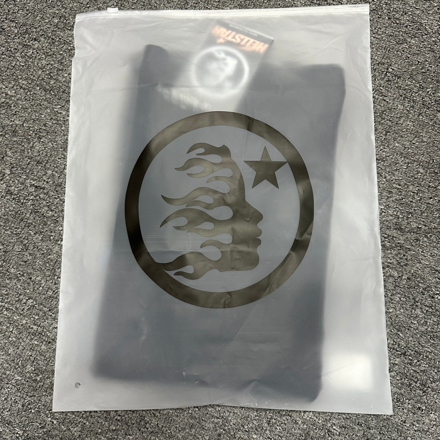 Hellstar Blue Flame Circle T-Shirt