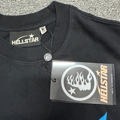 Hellstar Blue Flame Circle T-Shirt