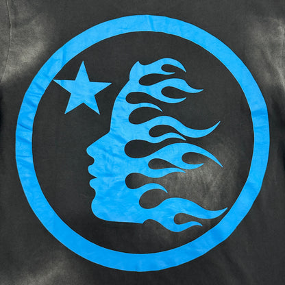 Hellstar Blue Flame Circle T-Shirt