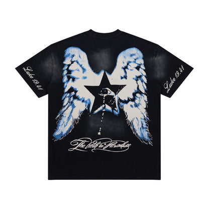 Hellstar Angel Mirror Graphic T-Shirt